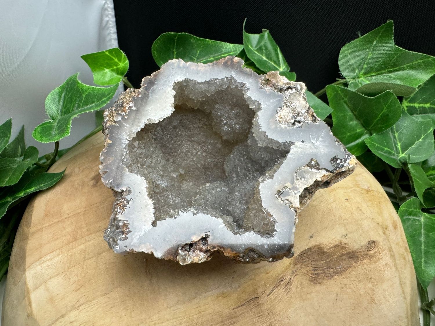 Halve Kwarts geode
