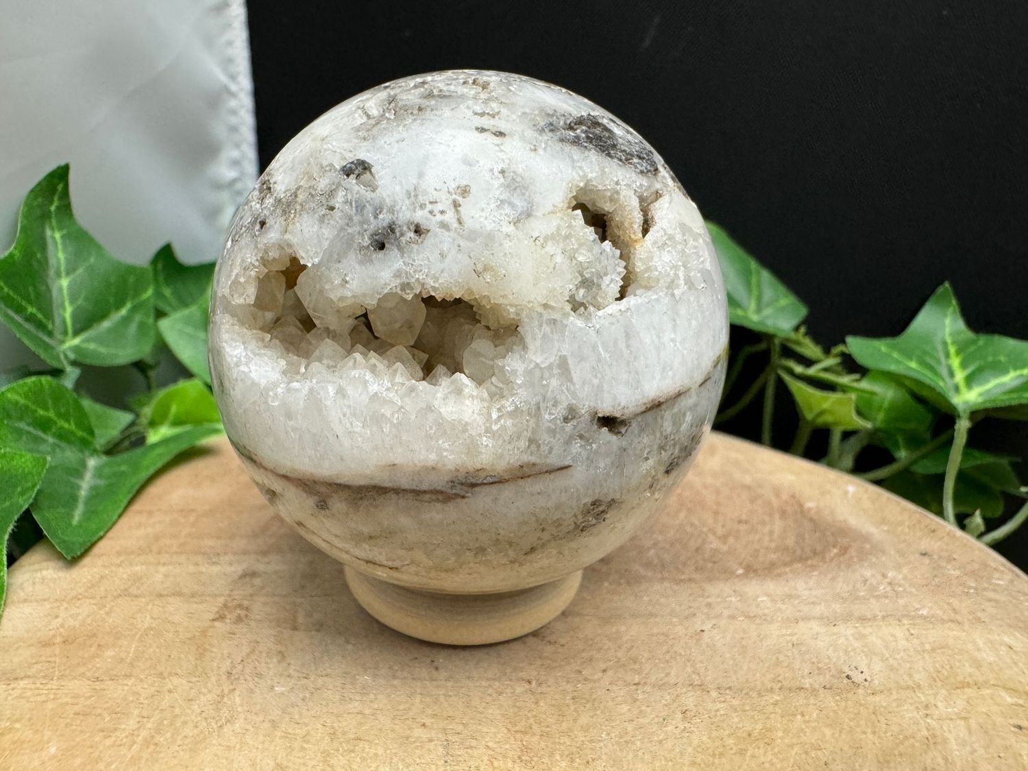 Druzy Zebra Jaspis bol