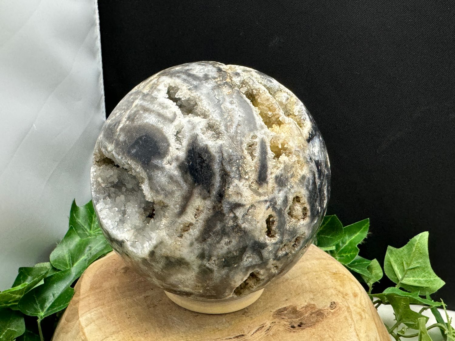 Kwarts geode bol