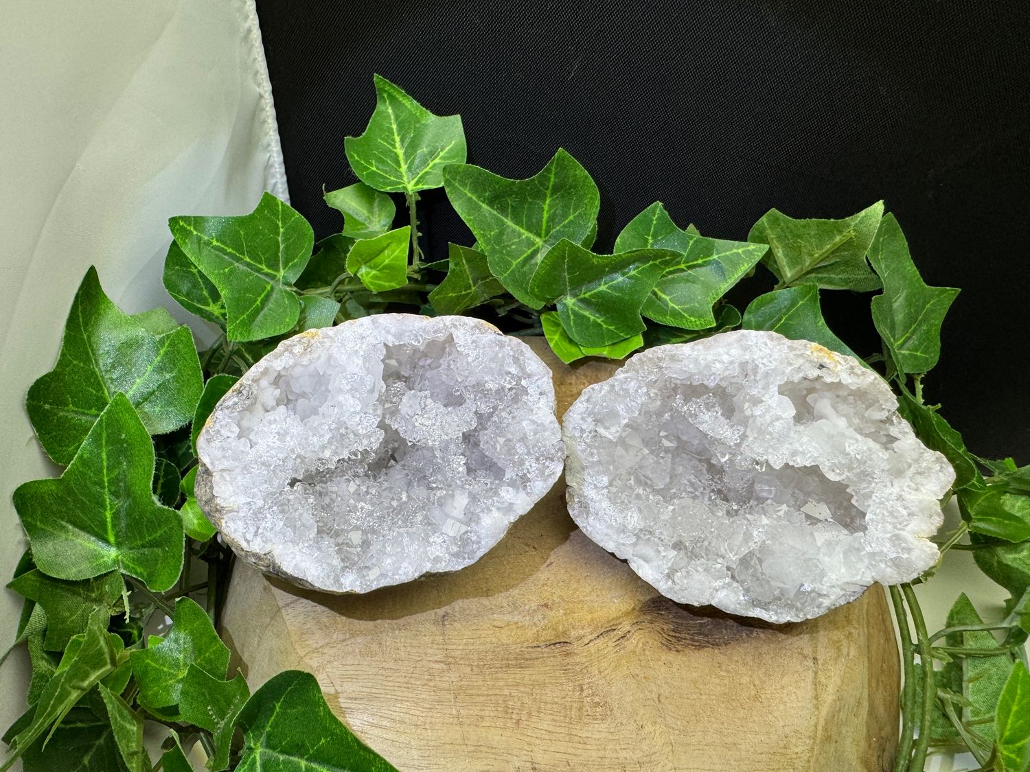 Bergkristal geode