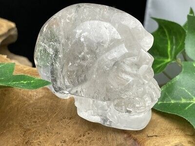 Bergkristal skull