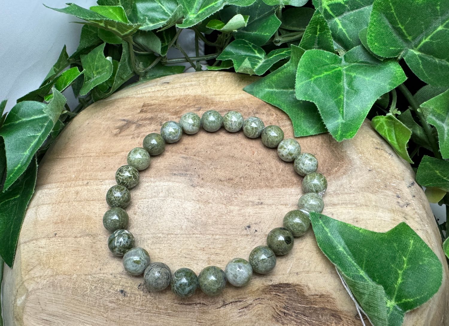 Groene Breccia Jaspis 8mm