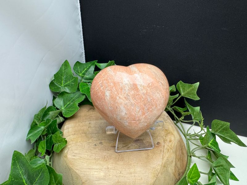 Roze Maansteen hart