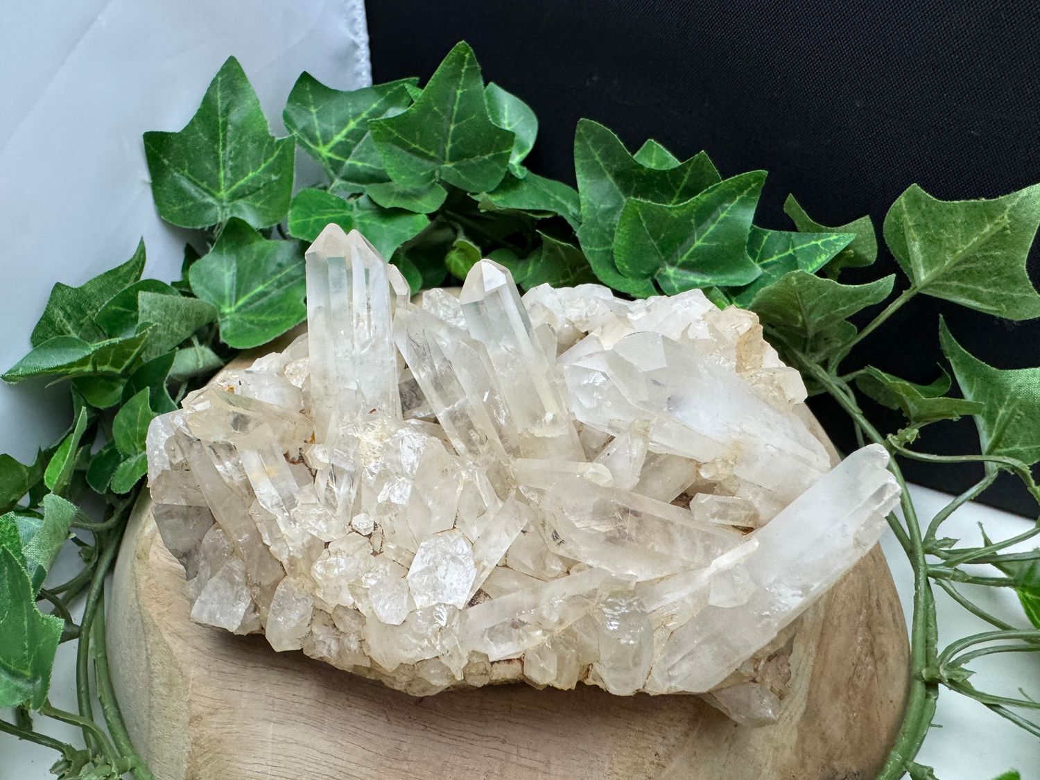 Bergkristal cluster