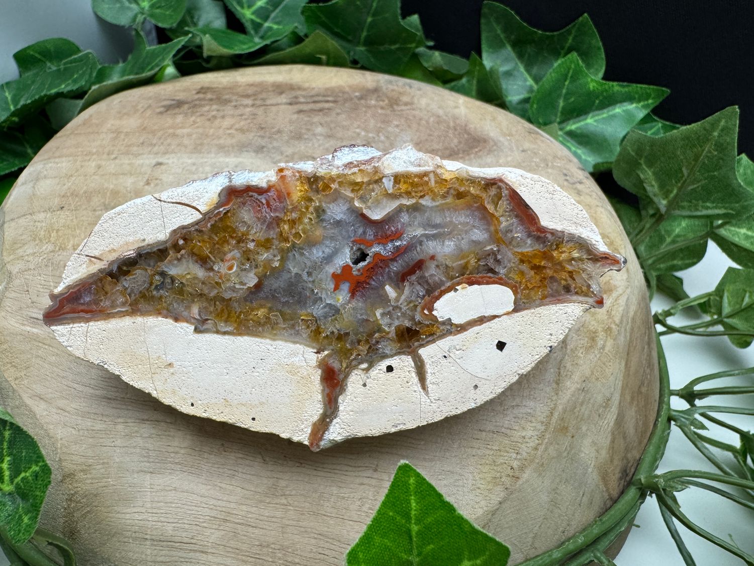 Agaat in Rhyoliet