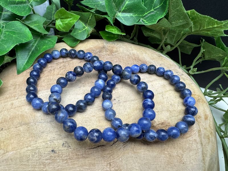 Armband Sodaliet 6mm (kind)
