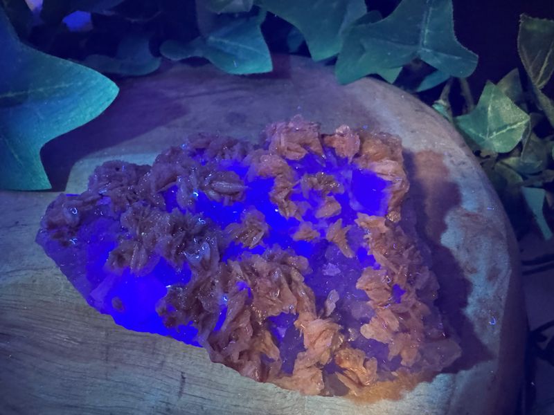 Fluoriet met Bariet en kwarts