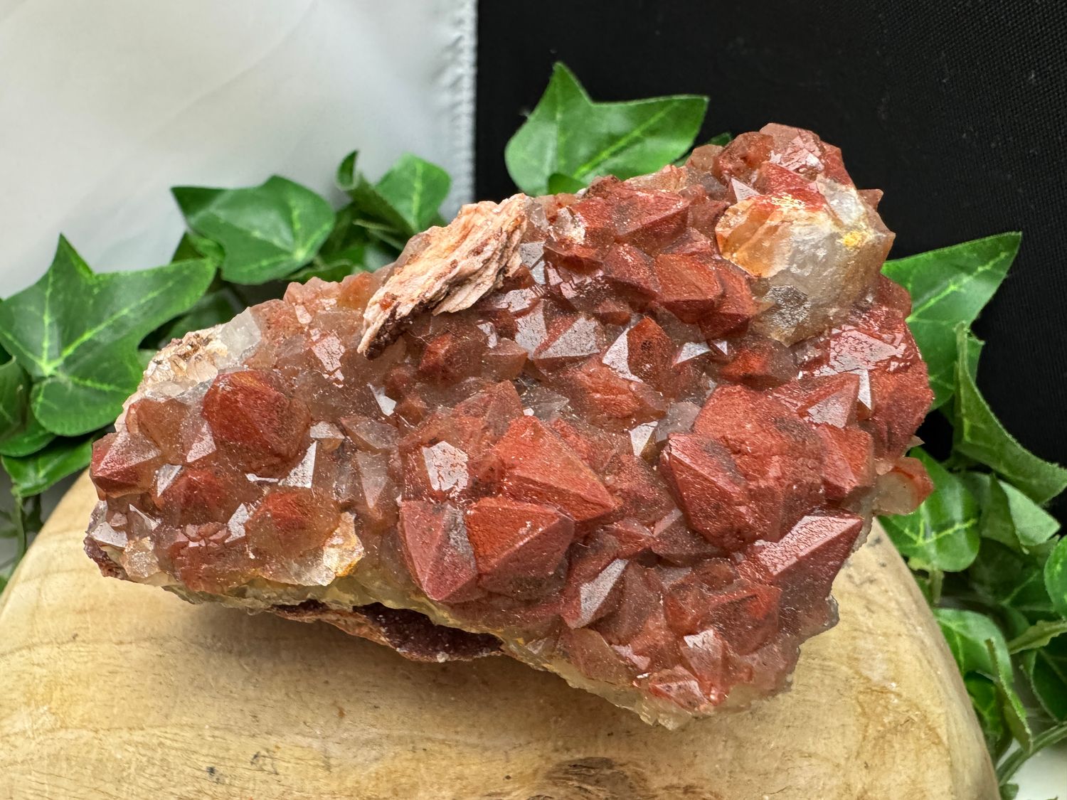 Rode Kwarts met Bariet Rode Kwarts met Bariet