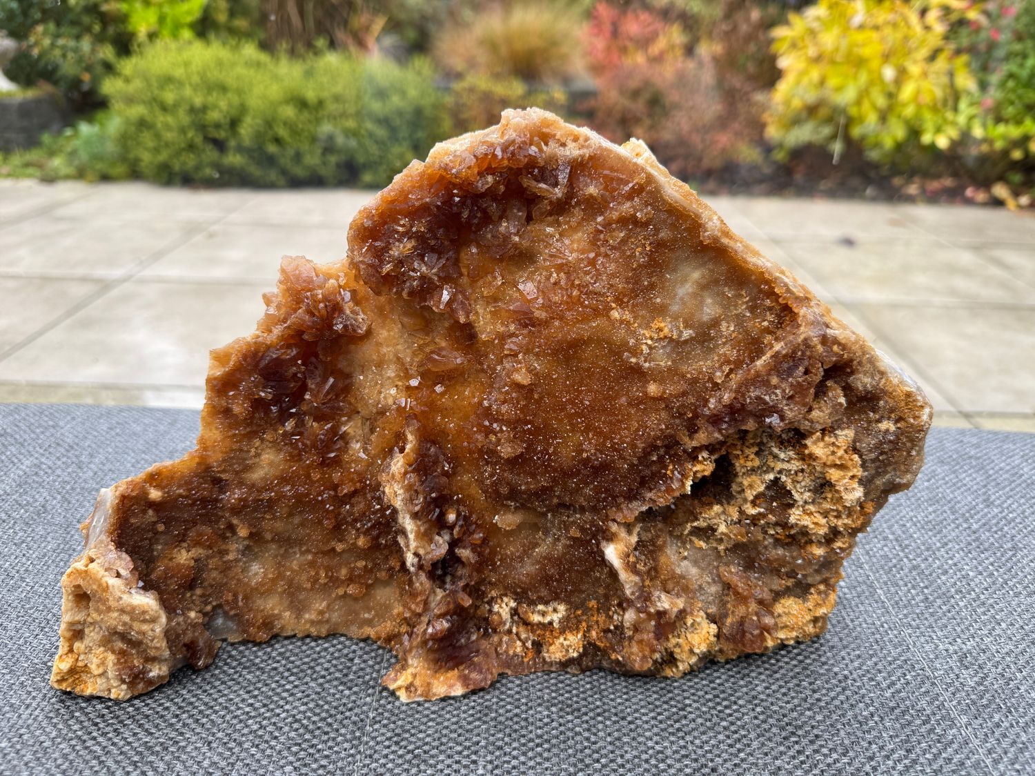 XXXL stuk Geel / Bruine kwarts