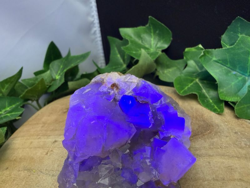 Fluoriet met kwarts Fluoriet met kwarts