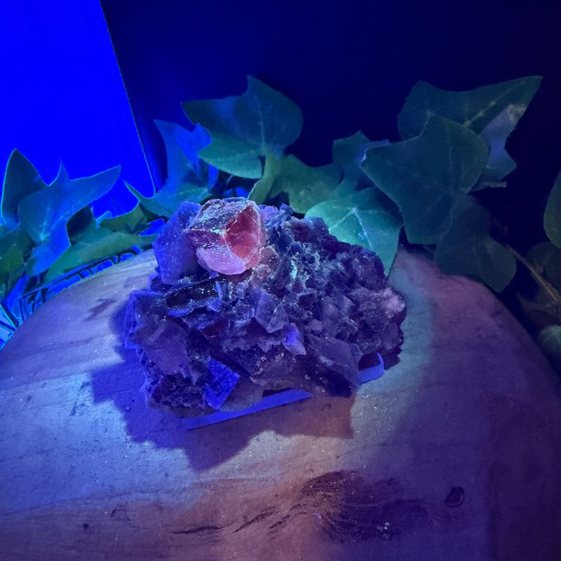 Titaniet op Adulaar en Calciet Titaniet op Adulaar en Calciet