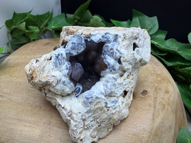 Chalcedoon geode deel