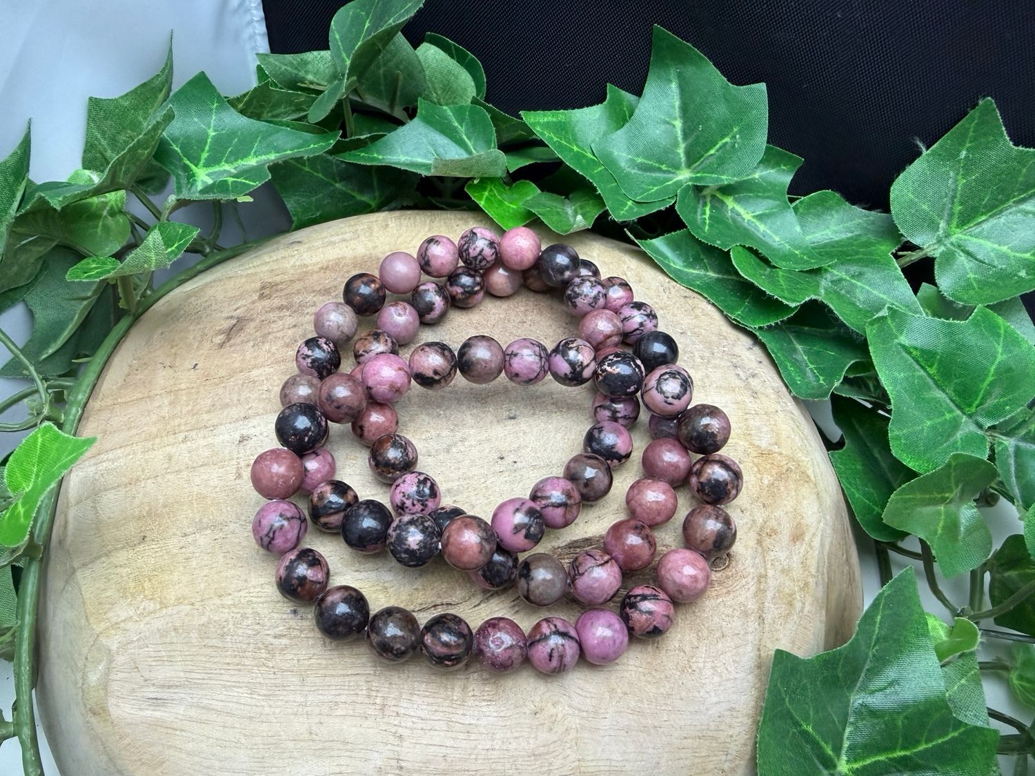 Armband Rhodoniet 8mm