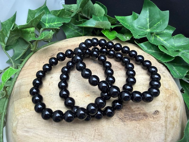 8mm Zwarte Obsidiaan