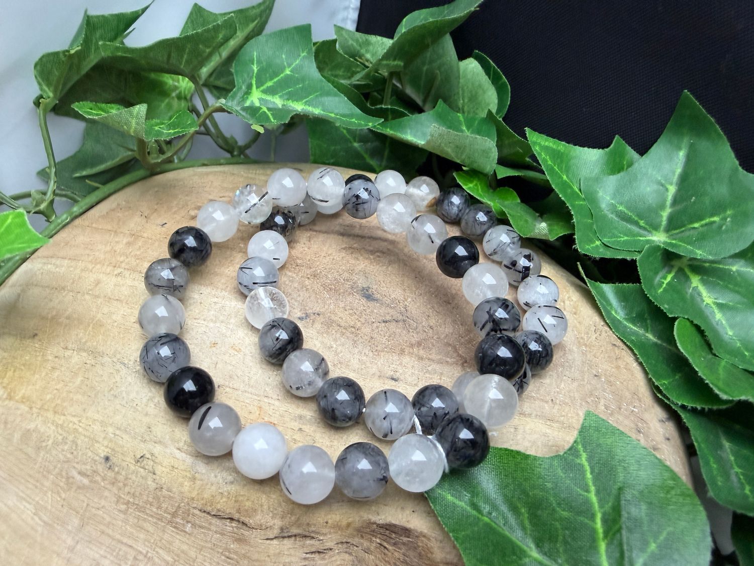 Toermalijn kwarts 8mm armband