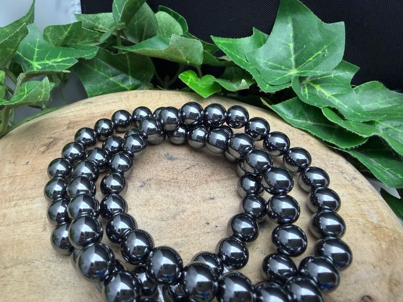 8mm Hematiet armband