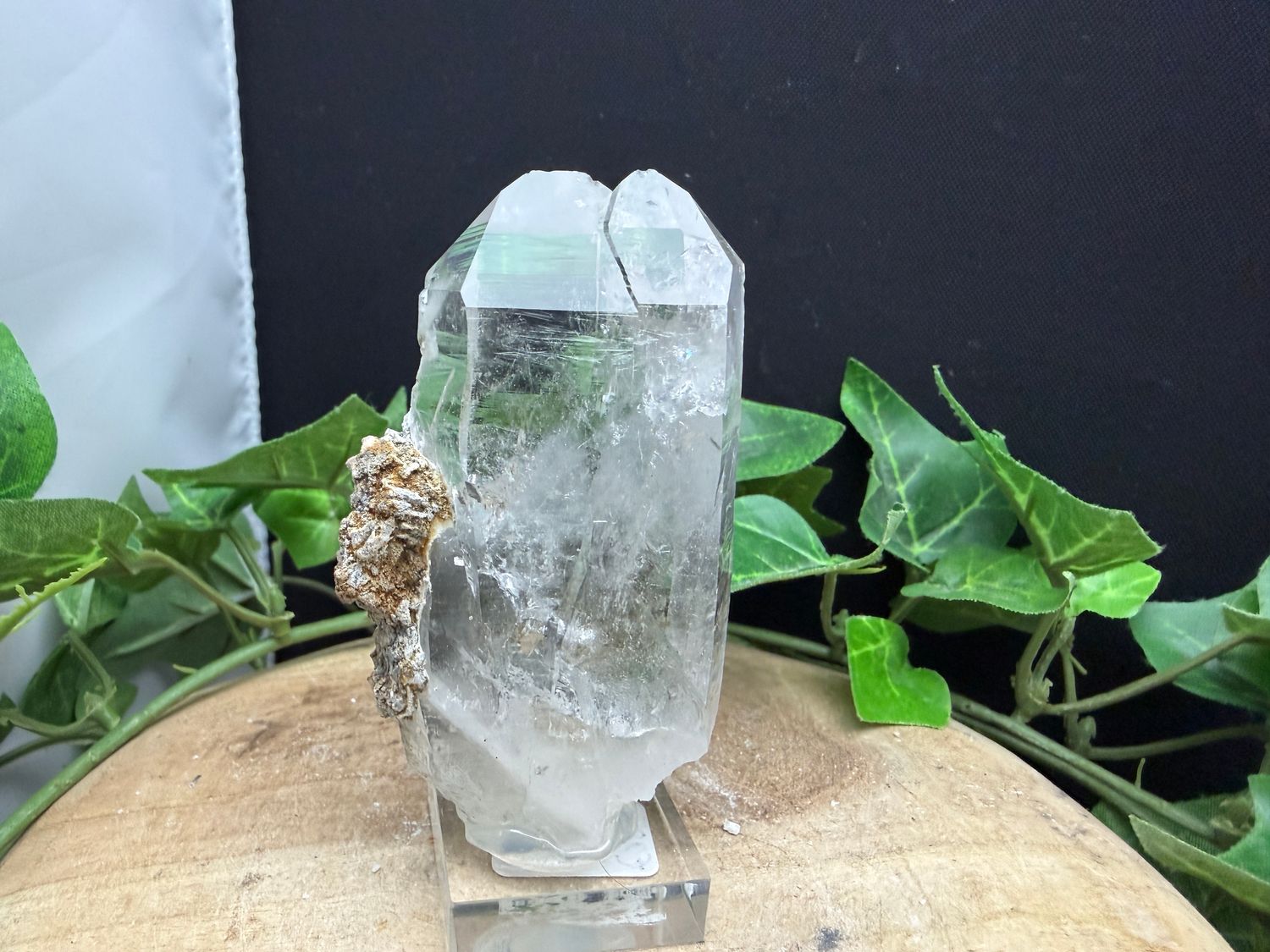 Bergkristal tweeling groei Bergkristal tweeling groei