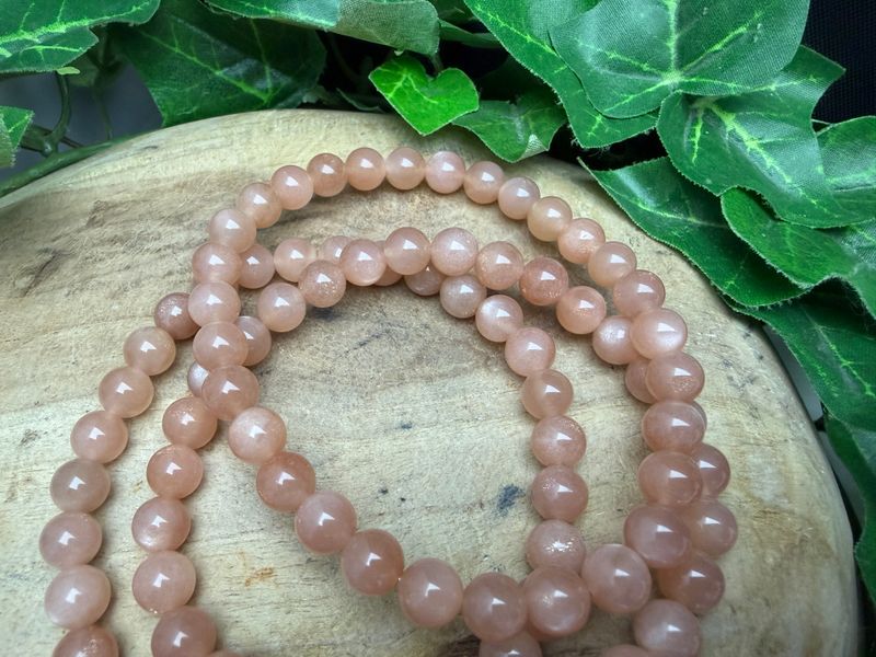 Armband Maansteen 6mm