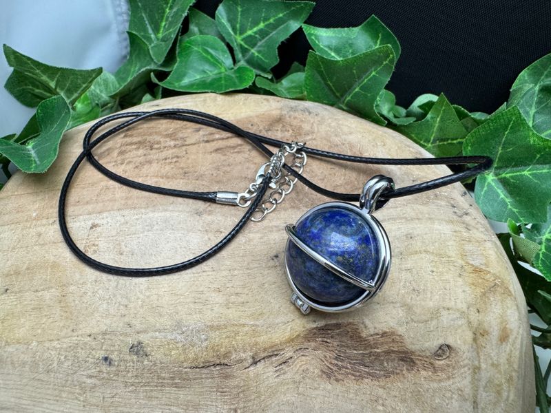 Lapis Lazuli bol in hanger