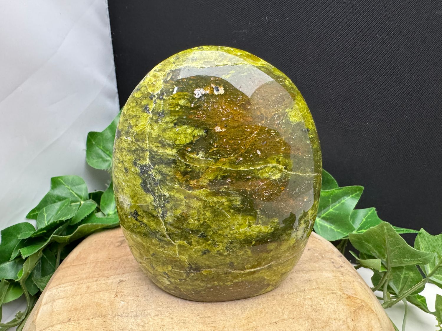 Groene Opaal sculptuur