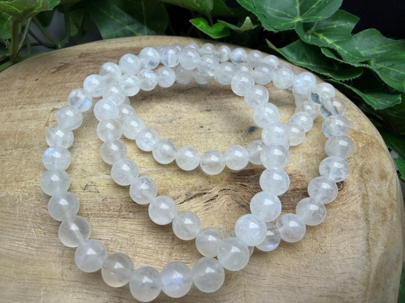 6mm regenboog Maansteen