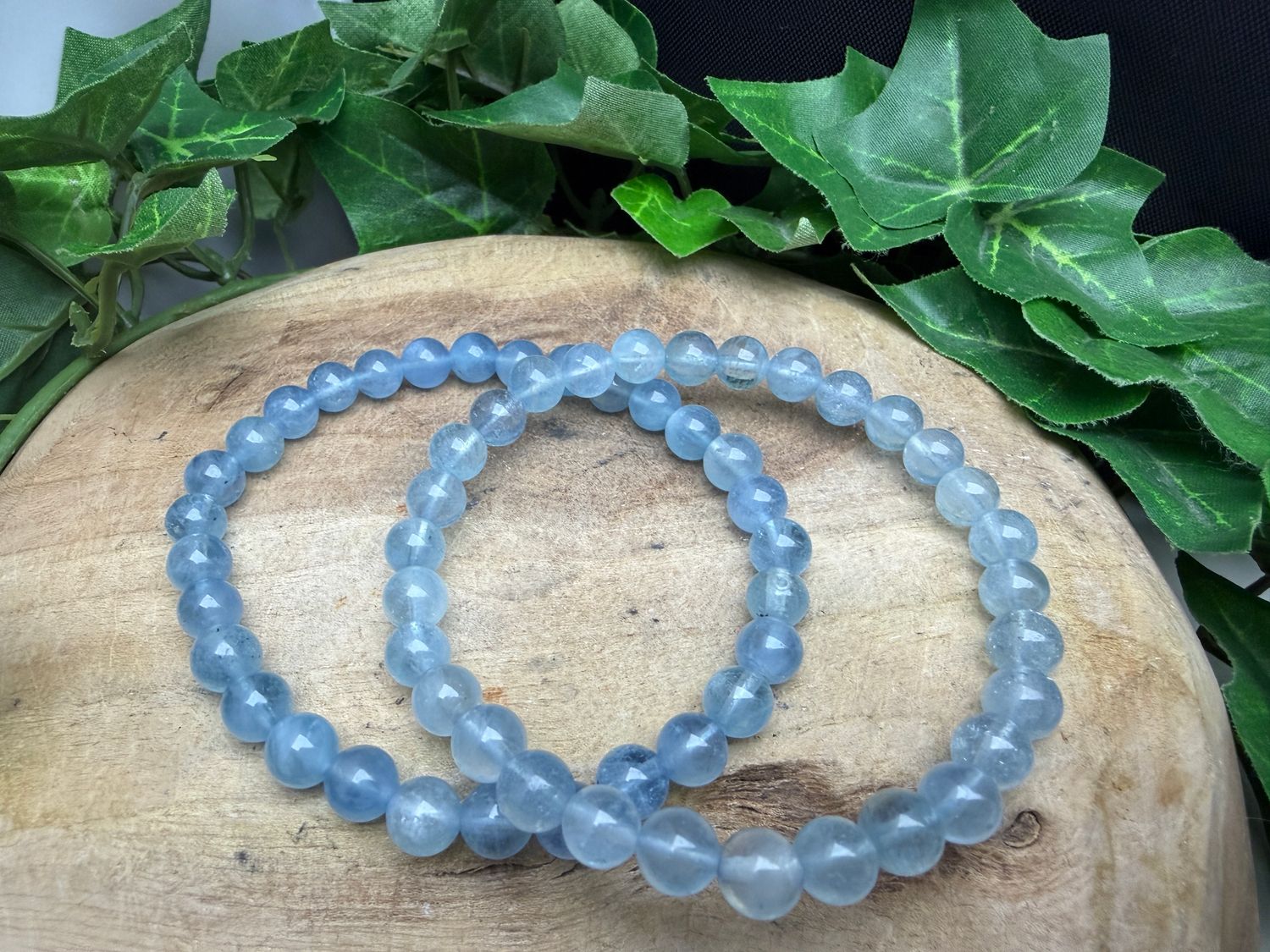 6mm Aquamarijn armband AA