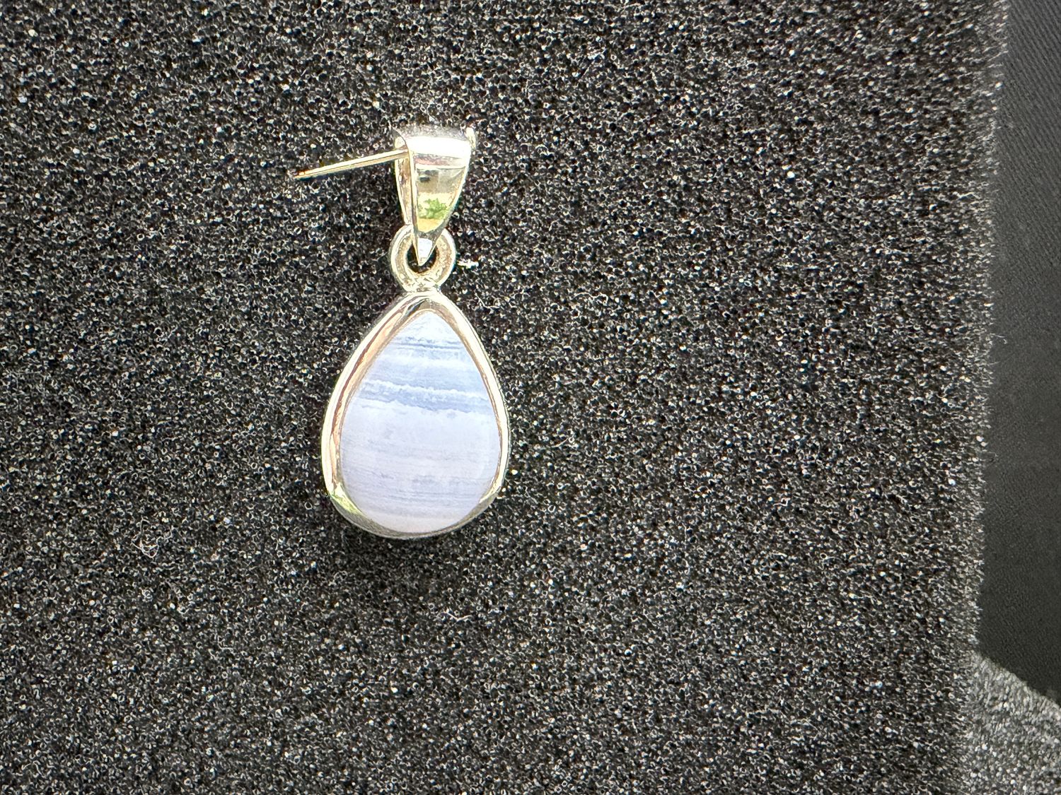 Blue Lace Agaat hanger Blue Lace Agaat hanger