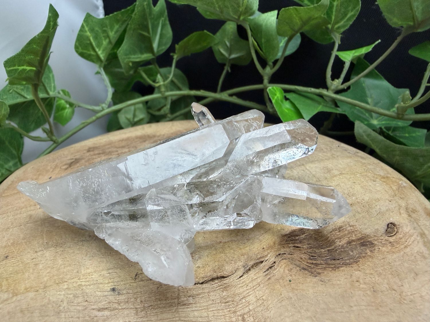 Bergkristal met Chloriet