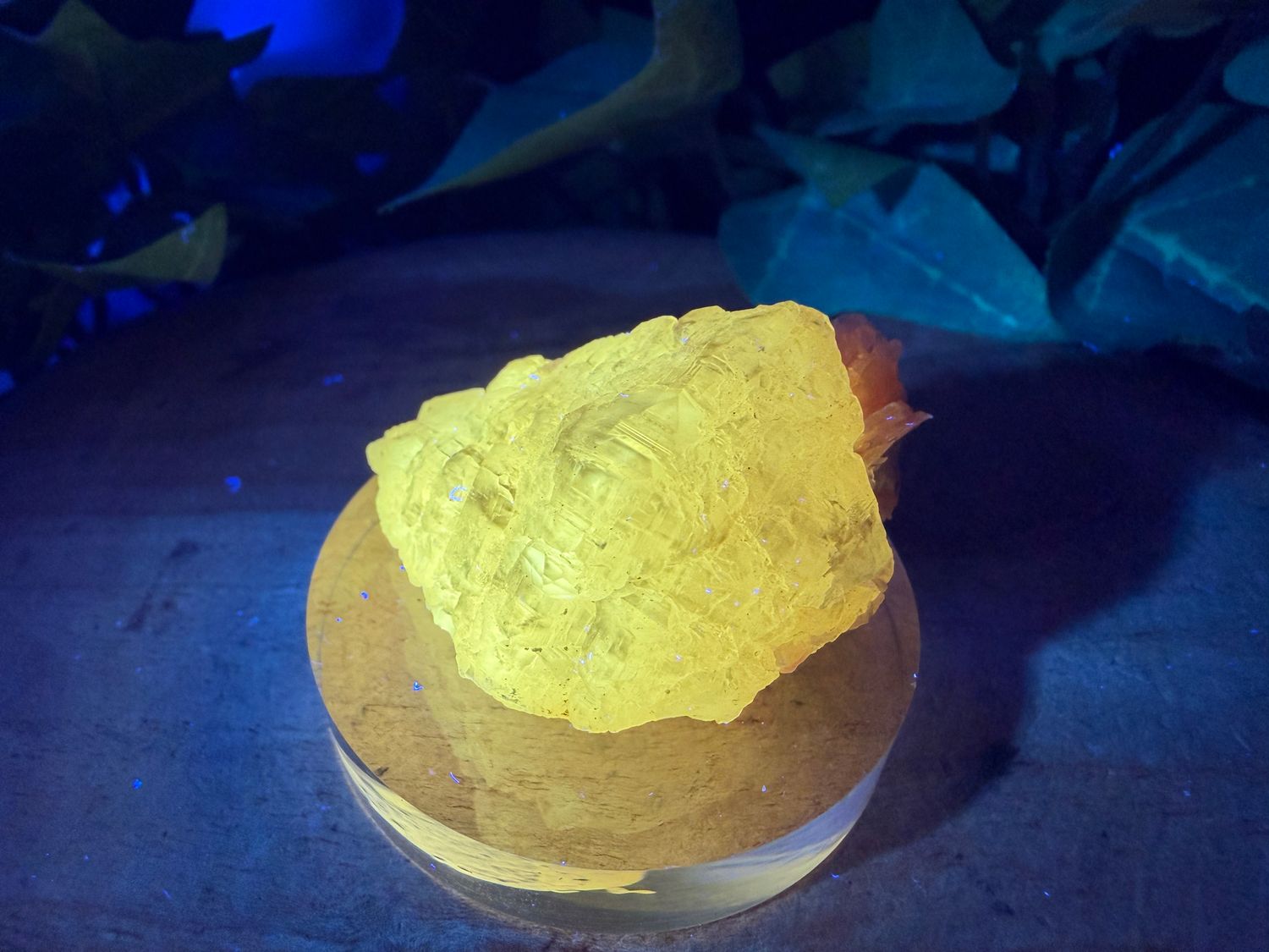 Groot Cerussiet kristal Groot Cerussiet kristal