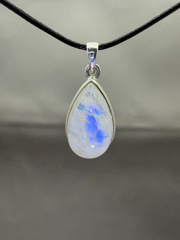 Regenboog Maansteen hanger