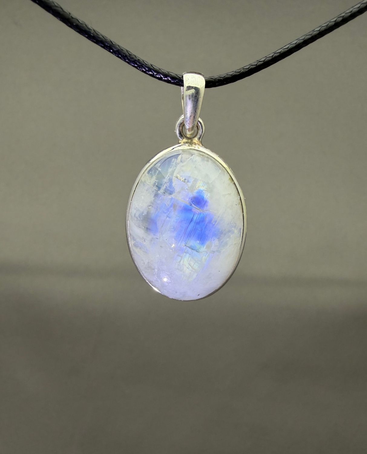 Regenboog Maansteen hanger