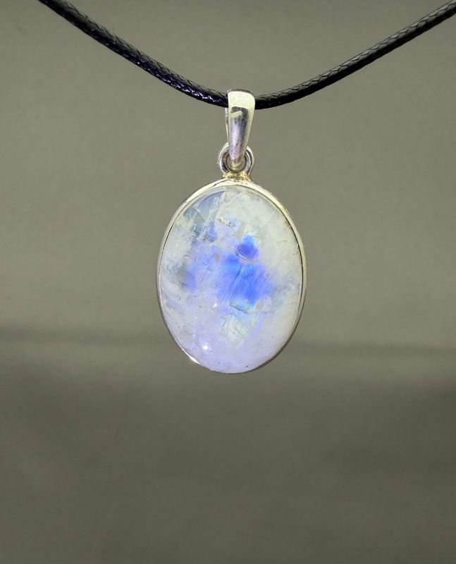 Regenboog Maansteen hanger