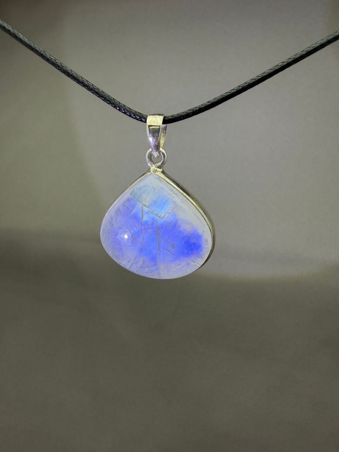 Regenboog Maansteen hanger