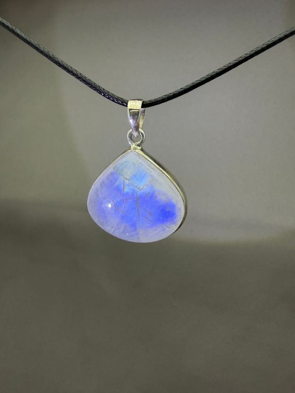 Regenboog Maansteen hanger