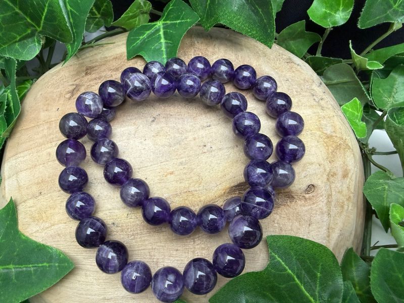 Chevron Amethist 10mm