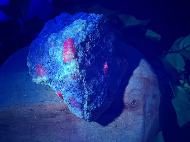 Robijn in matrixgesteente