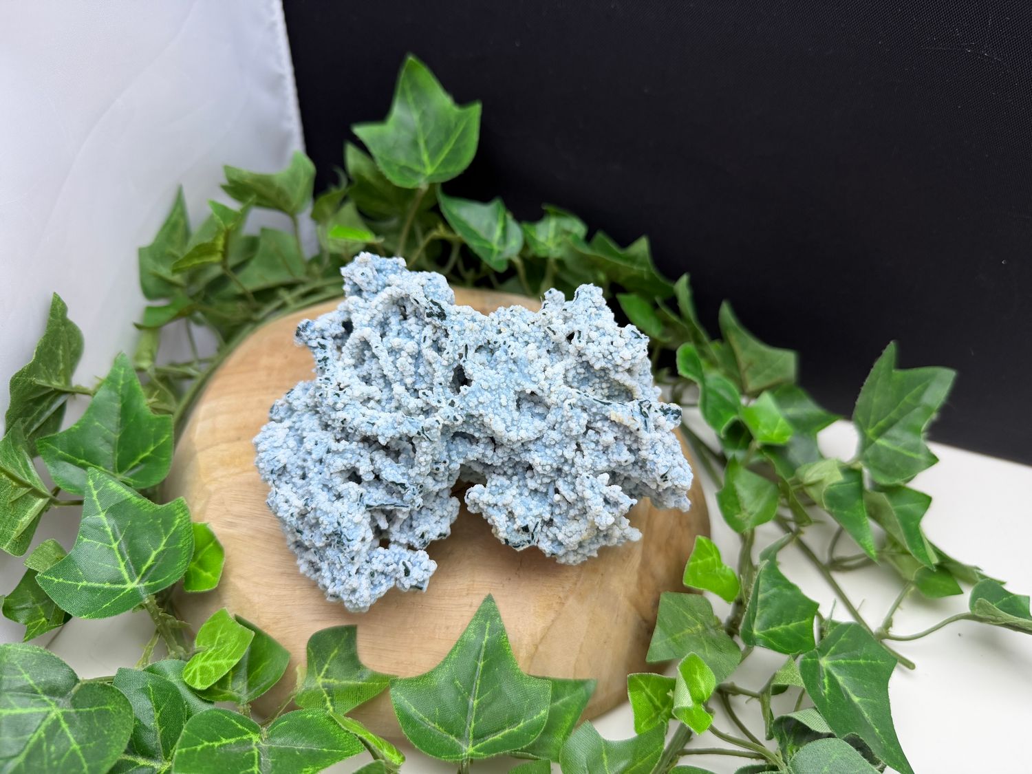 Blauwe Chalcedoon met Mordeniet