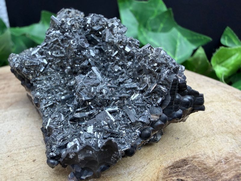 Pyrolusiet met Psilomelaan