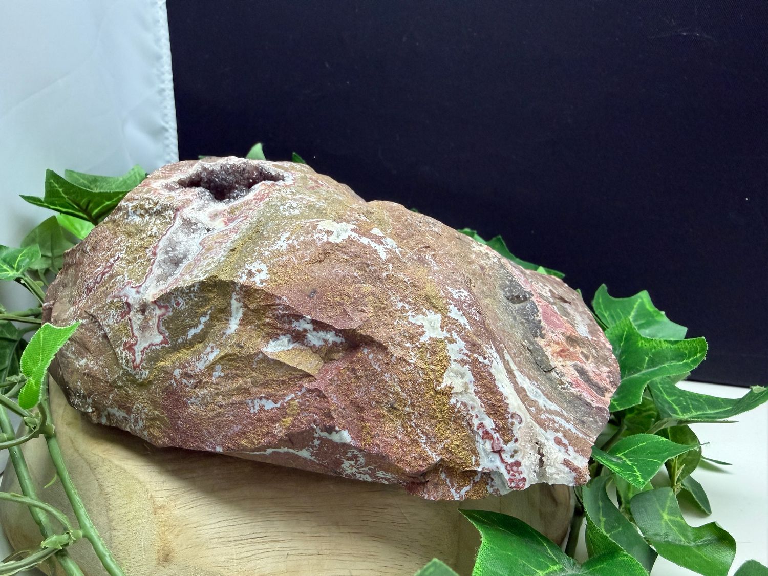 Agaat aderen met kwarts