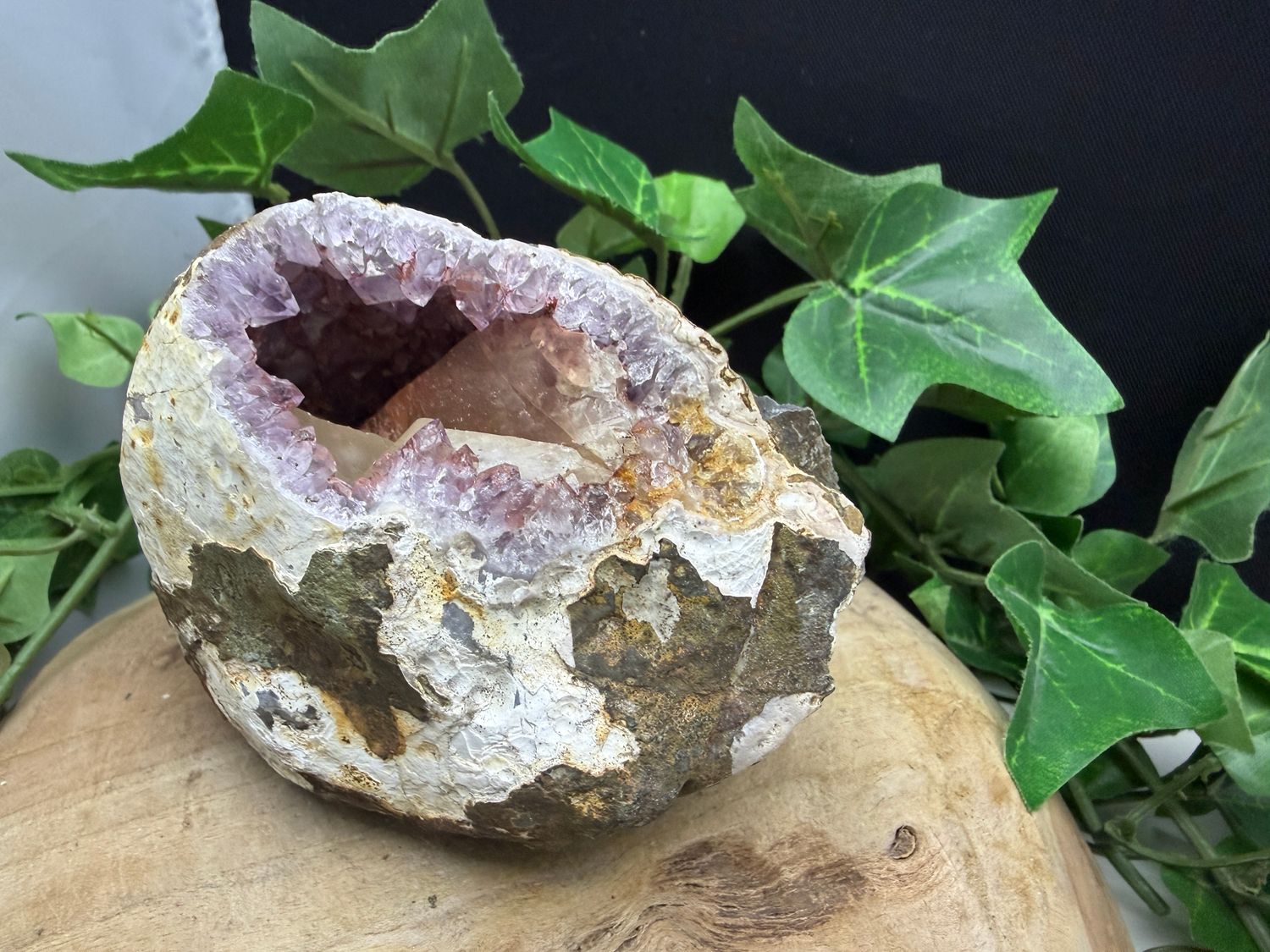 Amethist met Calciet (Juchem)