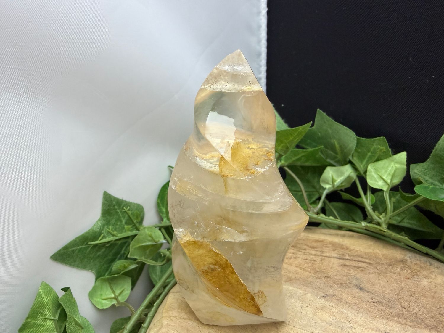 Golden Healer (limonietkwarts) flame
