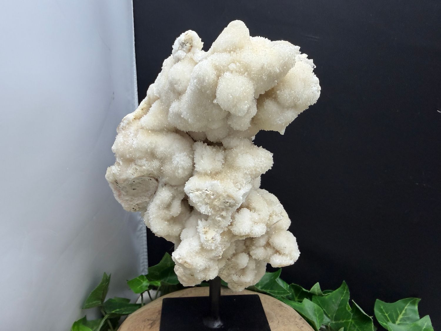 Druzy Calciet op standaard