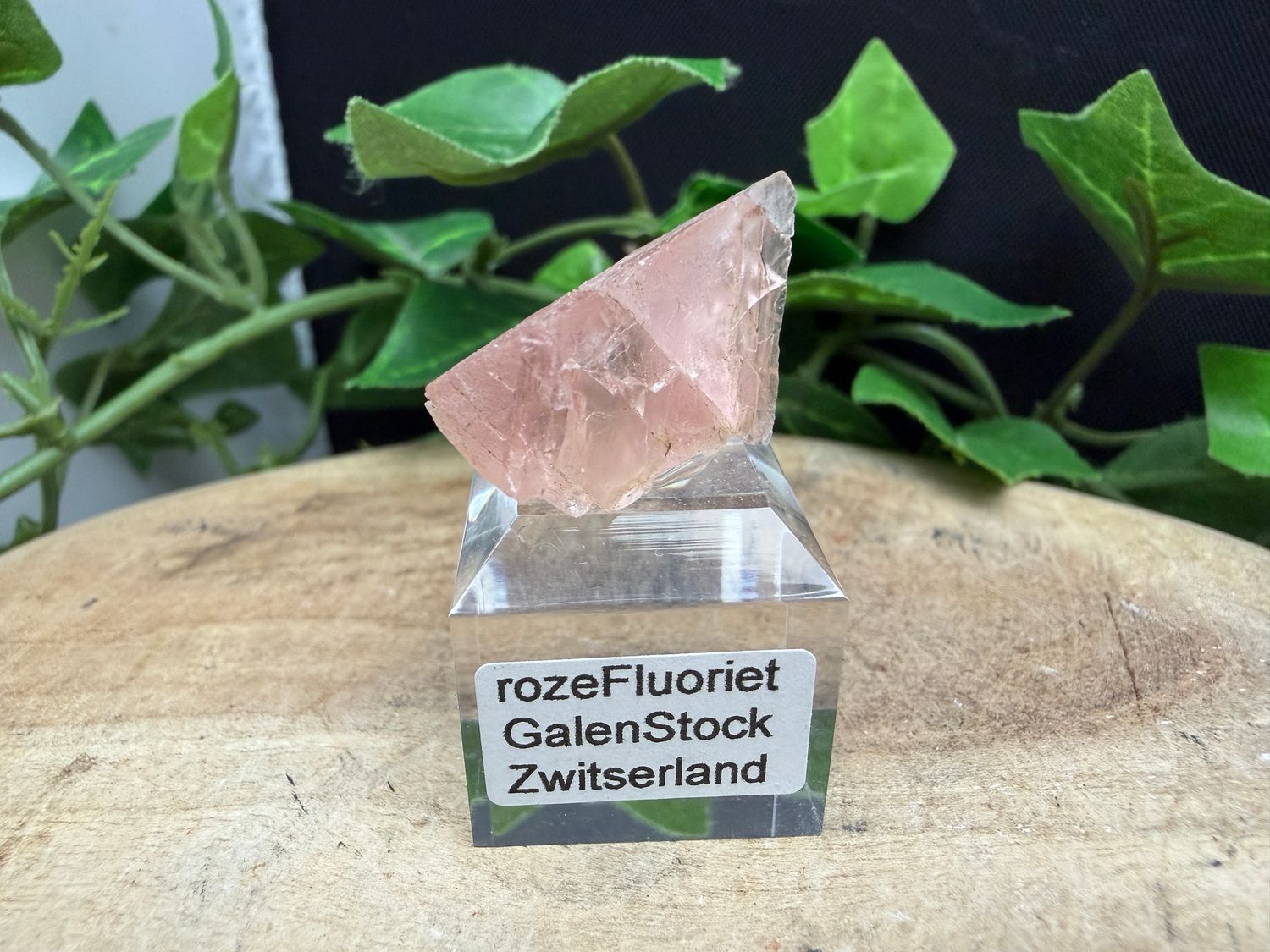 Roze fluoriet