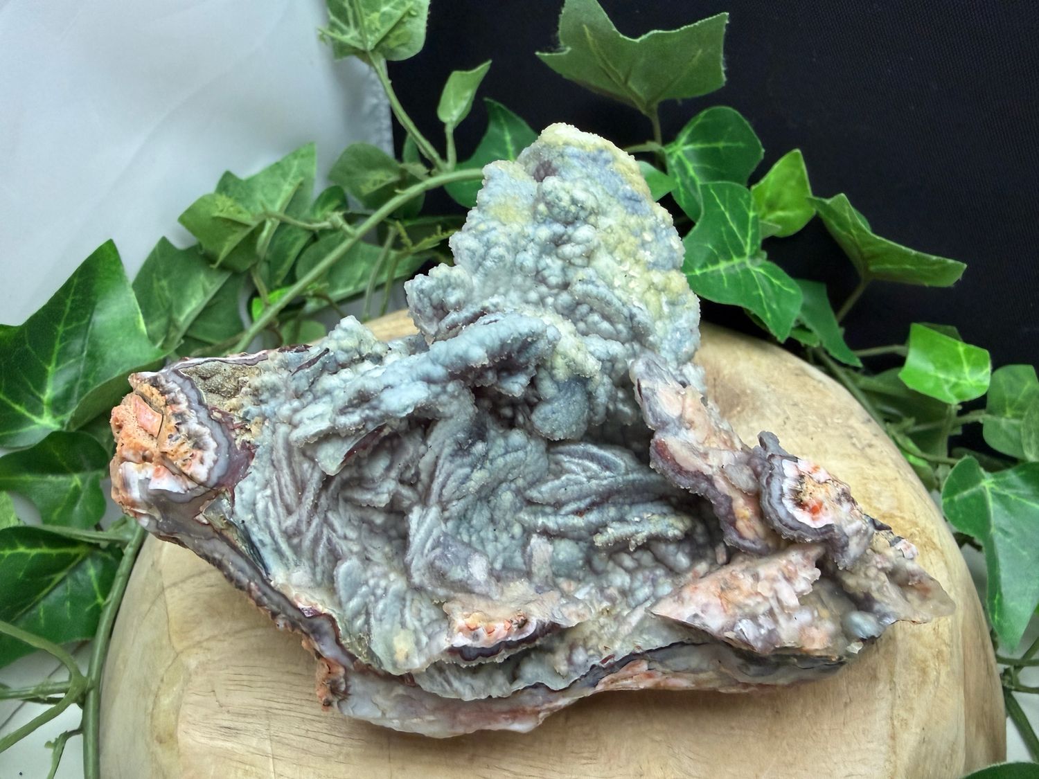 Chalcedoon met rutiel (!) Chalcedoon met rutiel (!)