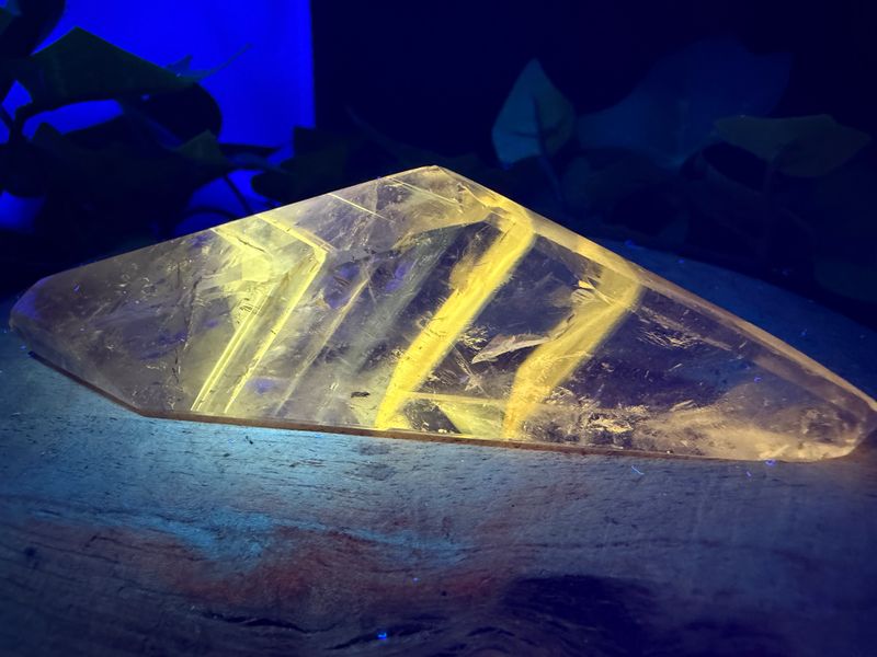 Amethist met UV fantoom