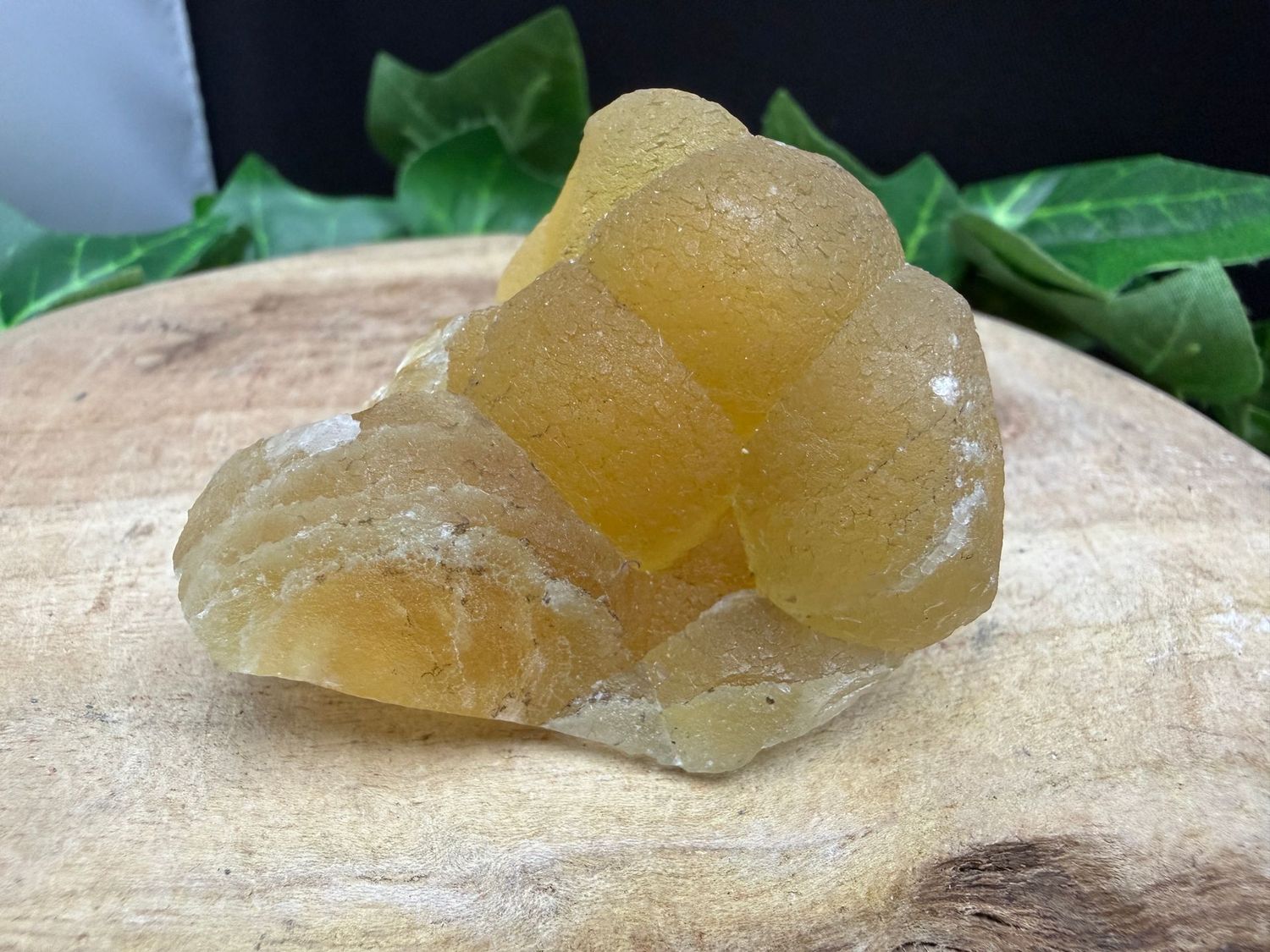 Botryoidale gele Fluoriet