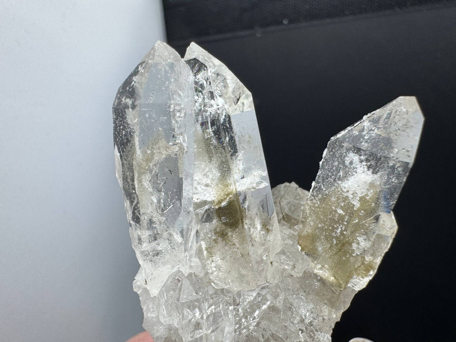 Bergkristal cluster