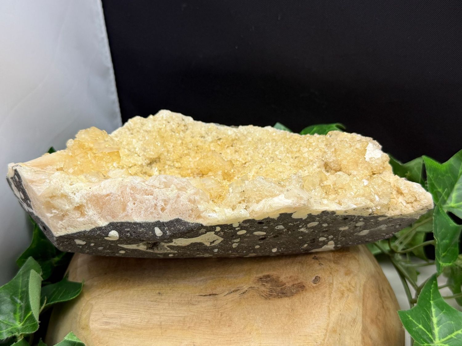 Stilbiet met Calciet Stilbiet met Calciet