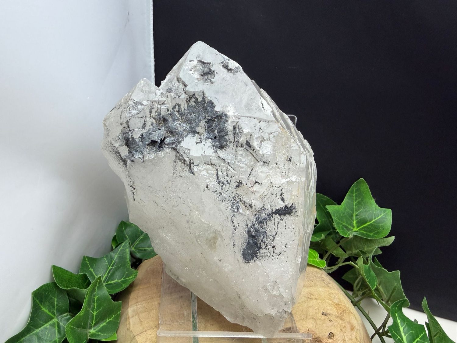Alpine Bergkristal met Hematiet