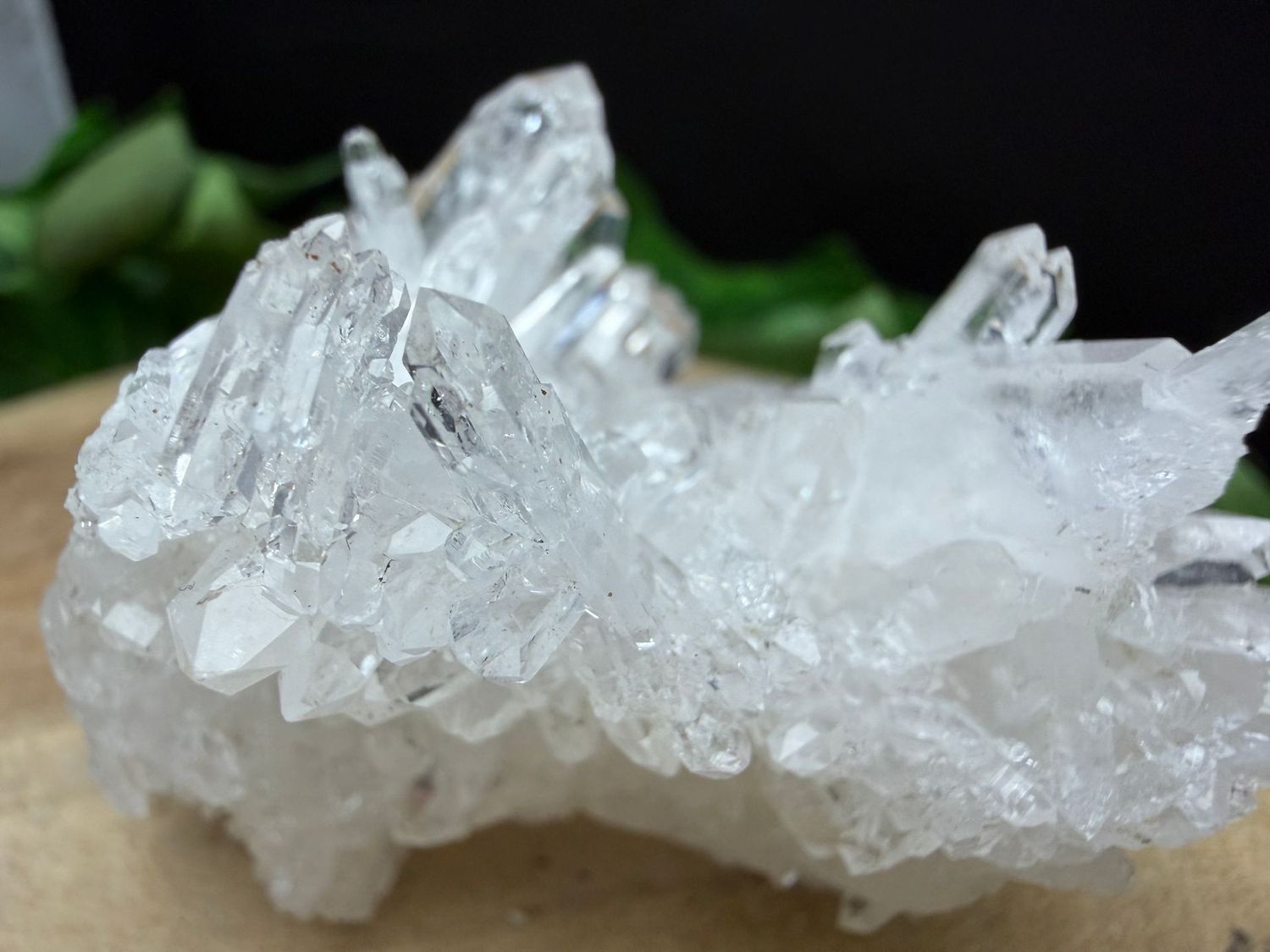 Bergkristal cluster
